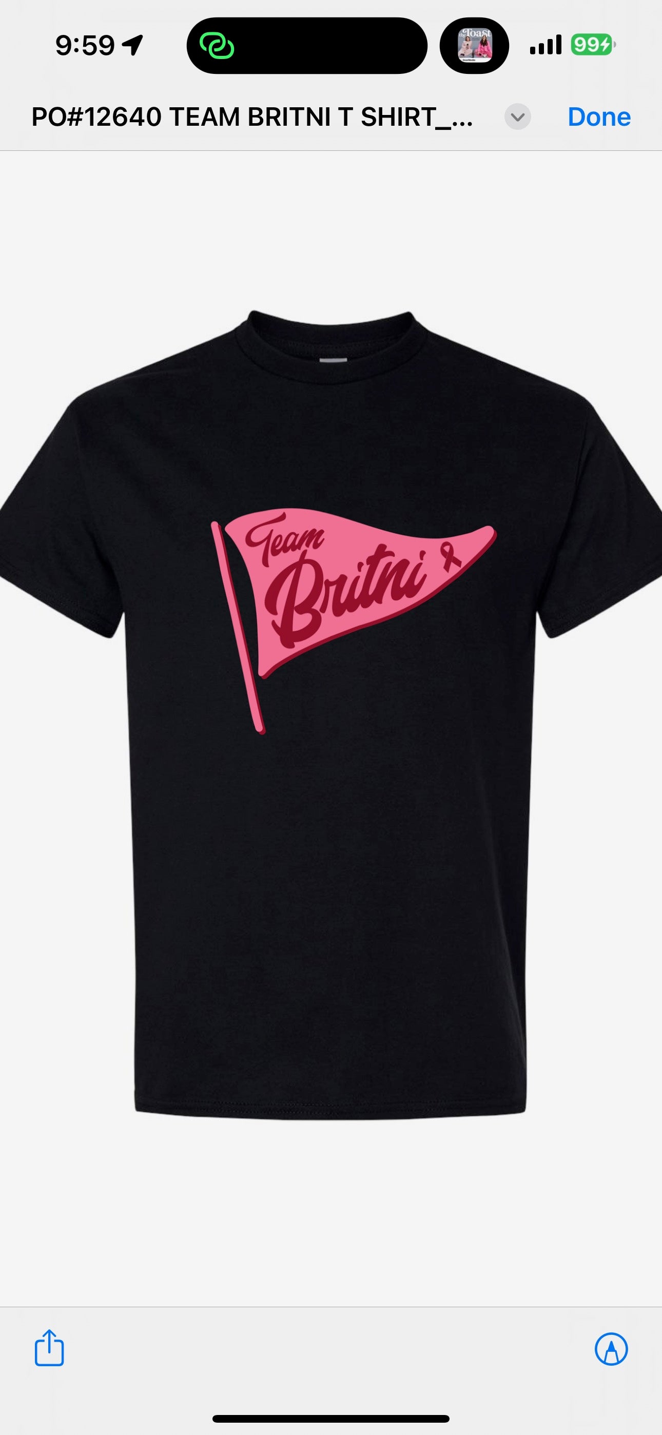 TEAM BRITNI SHIRT